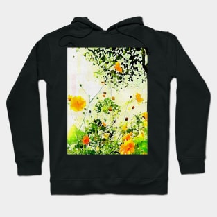 cosmos Flower garden Hoodie